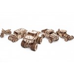 Camion Mare - Set Constructie cu Mecanism Puzzle 3D BELAZ 75710 din lemn 453 piese EWA